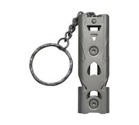 OSNIYAW Blare Wilderness Survival Loud Alarm Emergency Signal Tool Stainless Steel Structure for Climbers Strategic Survival Accessories