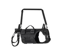 OSNIYAW Canine Mobility Aid Harness for Large Breeds Featuring Chest and Quick Release Buckles Full Body Aid for Limited Mobility Dogs with Metal D Rings and Water Oxford Fabric