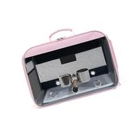 OSNIYAW Compact Outdoor Bird Carrier with Open Ventilation and Foldable Sunshade for Secure Pet Transport Pet Bird Carrier