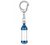 OSNIYAW Elegant Ashes Pendant Keychain Fashion Keepsake Jewelry for Dear Loved Pets with Durable Aluminum Alloy Construction Memorial Keychain