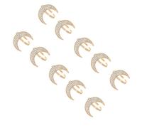 OSNIYAW Elegant Metal Moons and Sun Pattern Napkin Clip Tableware Accessories Holders for Formal Event Everyday Use Moons Sun Alloy Rings