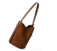 OSNIYAW Elegant Slouchy Bag, Casual Handbag with Comfortable Strap, PU Leather Shoulder Bags for Work, Travel, Office, Slouchy Bag, coffee