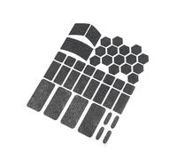 OSNIYAW Ergonomic Silicone Grip Tape for Most Gaming and Keyboards Side Stickers Prevents Sweat Silicone Keyboard Grip