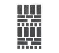 OSNIYAW Ergonomic Silicone Grip Tape for Most Gaming and Keyboards Side Stickers Prevents Sweat Silicone Keyboard Grip
