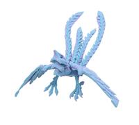 OSNIYAW Fantasy Bird Statue with Poseable Articulated Joints, 3D Printed Miniature Desktop Decoration Poseable Phoenixes Figurine with Articulated Wing and Joints