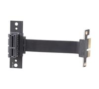 OSNIYAW Fast PCIE3.0 1x Extension Cable Full Bandwidth Data Transfer for Graphics Networks and Sound Cards Supports Cooling Cable
