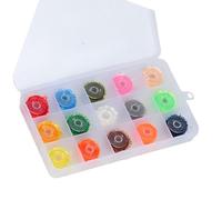 OSNIYAW Friendly Fly Tying Materials, Polyester Fibre Bait Components, Fishing Lure Materials Set for Handwork, Fishing Tying Accessories Set
