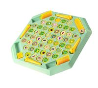 OSNIYAW Fruit Flipping Chesses Cognitive Memory Board Game Parent Child Interactive Toy Over Card Board Travel Desktop Flipping Animal Fruit Memory Challenge Parent Bonding Strategy Game