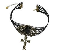 OSNIYAW Gothic Lace Necklace with Mysterious Charm that Enhances Dark Styles, Parties and Work. Versatile Jewellery