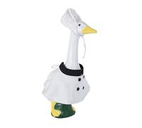 OSNIYAW Happy Geese Dress Cook Costume Outfits Including Hat Perfect for Adding Comedy to Your Outdoor Area or Cafe Design Decorative Geese Clothing
