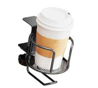 OSNIYAW Innovative Clip Designs, Cup Holder for Attaching to Desk Edges, Prevent Spills, Space Saving Office and Home Accessory, Clip Drink Holder