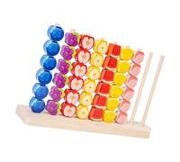 OSNIYAW Interactive Wooden Color Matching Puzzle Game Toy for Toddler Encourages Cognitive Development and Fine Motor Skill Color Sorting Toy