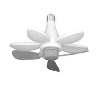 OSNIYAW LED Indoor Fan with Adjustable Lighting Brightness and Colour Temperature for a Comfortable Bedroom and Living Room Environment Screw-In Fan with Light