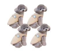 OSNIYAW Lined Dog Vests for Insulation in Cold Weather, Easy Back Closure Systems, Comfortable for Daily Walks, Media Dog Clothes