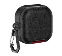 OSNIYAW Luxury Leather Case with Holder for Buds 4 and Buds 4 Professional Headphones Stylish Earbuds Case