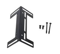 OSNIYAW Metal Water Cooling Bracket, 120mm Fan Compatible, Pumps Tanks Mount, Black Finish Cooling Rack