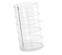 OSNIYAW Modern 360 Degree Rotating Clear Organizer for Belts, Accessories and Daily Use, Multi-layer Storage Box