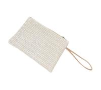 OSNIYAW Multifunctional Envelope Straw Purse Printed Design Lightweight for Women Lightweight Casual Purse Fashion Accessory Eve Woven Bag