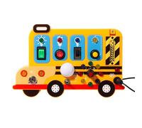OSNIYAW Music Circuit Busy Sensory Board Toy Educational Gift Sound Effects Switches Simulation for Kids Hands on Travel Preschool Recorder