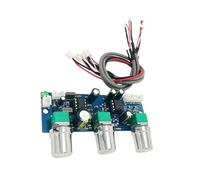 OSNIYAW NE5532 2.1 Channel Low Pass Filter Hearing Board for Amplifier Systems NE5522 Transmission Processor Subwoofer Preamp Board