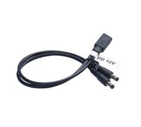 OSNIYAW Output USB C to 5.5x2.1mm Charging Cable 9V 12V 3A for LED Strip, Router, Camera Fan