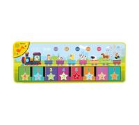 OSNIYAW Piano Mat, Music Toy with Waterproof Surfaces and Thick Padding for Exploring Music and Developing Motor Skills, Piano Play Mat