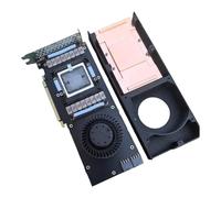 OSNIYAW Professional 16G / 32G SXM2 to PCIE Converter Cards Active Fan Learning V100 Host GPU Cooling Solution