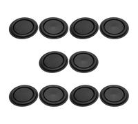 OSNIYAW Professional 34mm 36mm 40mm Bass Speakers Diaphragm with Rubber Edges for Clear Sound Round Sound Diaphragm