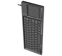 OSNIYAW Professional 78 Corded Touch Keyboard USB Connection Thin Keyboard Manufacturing Waterproof for Use Space Saving Waterproof Keyboard