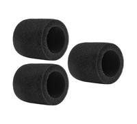 OSNIYAW Professional Black Foam Windscreen Strong Sponge Suitable for MV7 MV7X Mics for Clear