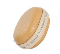 OSNIYAW Protective Hard Case for Clip On Open Ear Earphones, Custom Fit with Double Layer Cushion and Metal Carrying Clip, PU Leather Case