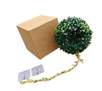 OSNIYAW Realistic Artificial Grass Ball with Shelter Cave for Reptiles Terrarium Decoration and Bird Nest Habitat Tanks Landsacpe Artificial Plant for Vivarium