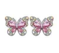 OSNIYAW Shimmering Alloy Butterfly Clip Headphone Decorations with Luxury Zircons for the Most Sparkling Butterfly Clip
