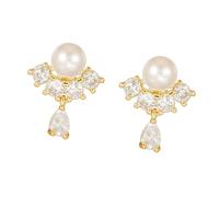 OSNIYAW Shimmering Pearls Water Drops Diamond Buckle Decorative Headphone Diamond Ear Clip for FreeClip 1 2 Headphones Elegant Design