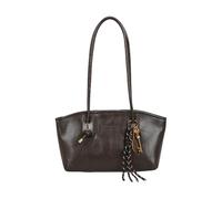 OSNIYAW Spacious Leisure Bag with Comfortable Strap, Practical Shoulder Bag, Wear-resistant PU Evening Bag for Work, Travel, Work with Large Capacity, coffee