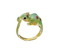 OSNIYAW Temperature-sensitive metal anole rings, ensuring durability and vibrant shades, multi-coloured rings