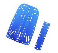 OSNIYAW Type aluminium back plate for diving devices with single and double bottles, ergonomic weight adjustment for professional divers, corrosion resistant back plate