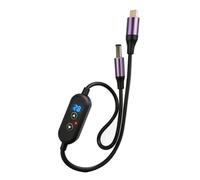OSNIYAW Type C Male to DC5525 5521 Converter Wire Power for Home Offices and Travel Use Multi Purpose