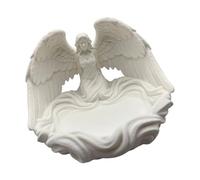 OSNIYAW Unique Gothic Angel Wing Shape Tray Jewelry Storage Plate for Organizing Earrings Rings and Other Small Decorative Items Jewelry Dishes