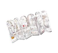 OSNIYAW Vertical Earring Display Stand Organizers Space Saving for Store and Home Modern Compact Holder Rack Organizers