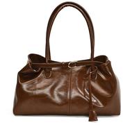 OSNIYAW Women's Shoulder Bag, Large Capacity, Armpit, Retro Handbag, Matching Forearm Top Handle for Everyday Use, Large Capacity on the Shoulder for Women, brown
