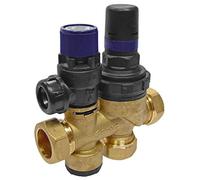 Oso Hot Water 22mm 2.1/8.0 Bar 1 Piece Multibloc Control Valve - 355045