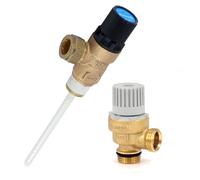 Oso Super S Pressure And Temperature Relief And Expansion Valve Bundle (1 X 10 Bar Tpr15 + 1 X 8 Bar Sole 381)