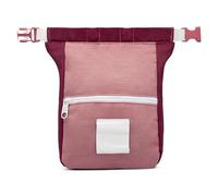 Oso Supply Co - Kulshan Bouldering Bucket, Large Size Chalk Bag for Rock Climbing, Chalk Pot with Magnetic Roll Down Closure, Brush Loop, Zippered Pockets for Climbers (Deep Lavender)