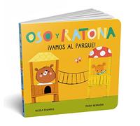 Oso y Ratona - ¡Vamos al parque!: Un libro de cartón con pestañas (Pequeñas manitas)