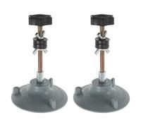 OSOLADY 1 Pair Toilet Safety Rails Side Suction Cups - Bathroom Anti-Shift Toilet Handles Suction Pad Replacement - Side Mounting Accessory for Handicap Seniors