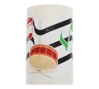 OSOLADY 1 Roll of Music Notes Border Trim - 5m/16.4ft Back to School Musical Notes Rolled Border Trim Music Themed Bulletin Board Classroom Office Adhesive