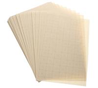 OSOLADY 100 Sheets Beige Rice Paper for Chinese Calligraphy Practice Thickened Smooth and Delicate Paper for Writing Painting Art Supplies Vintage Style