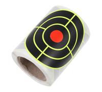 OSOLADY 100pcs Fluorescent Bow Arrow Aim Papers Splashing Effect, Easy to Carry Stickers for Training, Professional Aim Labels Paper for Shooting Practice