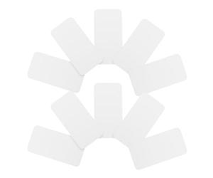 OSOLADY 100pcs Insect Identification Paper Micro Specimen Spreading Board Plastic Entomology Research Tool with Versatile Design and Easy Fixation for Fieldwork and Laboratory Use